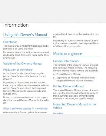 2023 bmw x3 owners manual